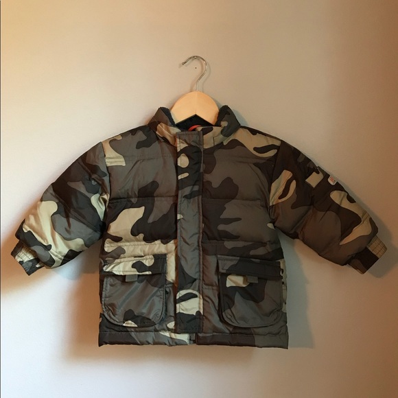 GAP Other - Gap Camo Puffer Jacket 18-24 months